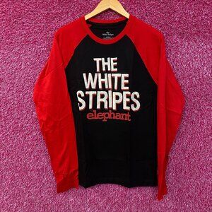 The White Stripes Elephant Rock Band Long Sleeve T-Shirt Medium